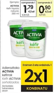 Activia - Kefir Liquido Natural