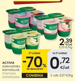 Activia - Cremoso Senalizados