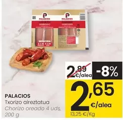 Palacios - Chorizo Oreado