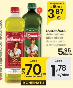 La Española - Aceites Oliva 1L Senalizados