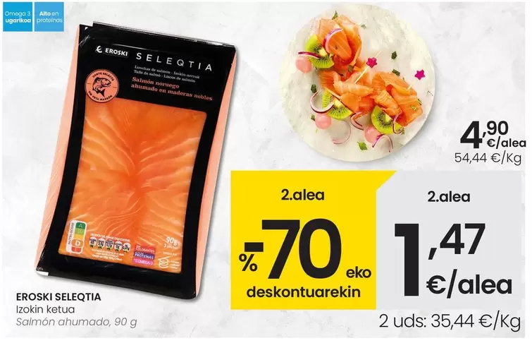 Eroski Seleqtia - Salmon Ahumado