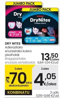 DryNites - Bragapanales Enuresis