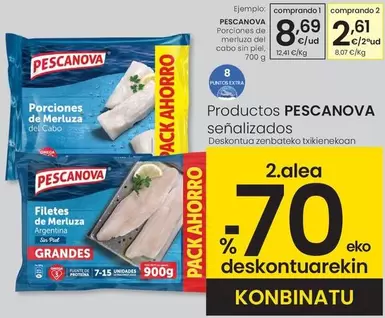 Pescanova - Porciones De Merluza Del Caba O Piel