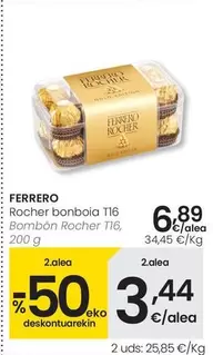 Ferrero Rocher - Bombon Rocher T16