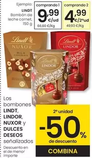Lindt - Bombon De Leche Cornet