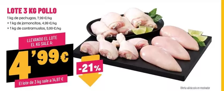 Solo - Lote 3 Kg Pollo