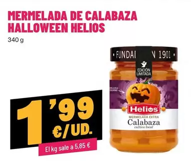 Helios - Mermelada De Calabaza Halloween