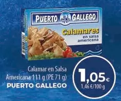 Puerto Gallego - Calamar En Salsa Americana