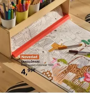 Sandlöpare - Rollo Papel Colorear