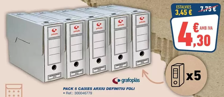 Pack 5 Cazes