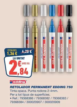 Edding - Retolador Permanent