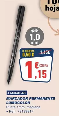 Staedtler - Marcador Permanente Lumocolor