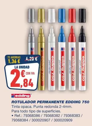 Edding - Rotulador Permanente