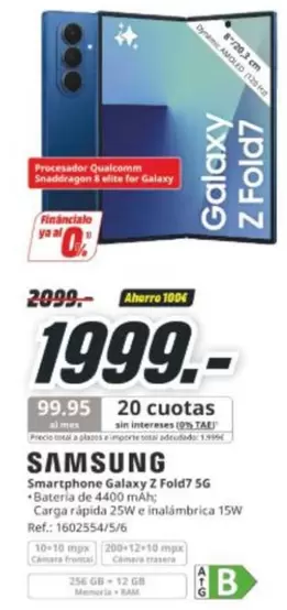 Samsung - Smartphone Galaxy Z Fold7 5g