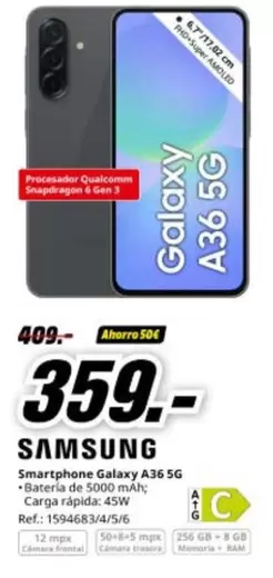 Samsung - Smartphone Galaxy A36 5g