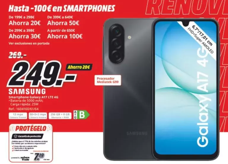 Samsung - Smartphone Galaxy A17 Lte 4G