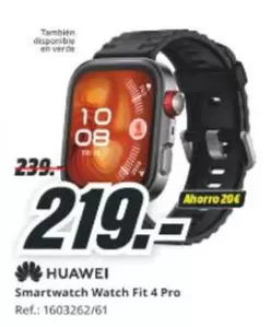 Huawei - Smartwatch Watch Fit 4 Pro
