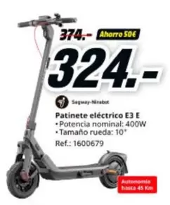 Patinete Eléctrico E3 E