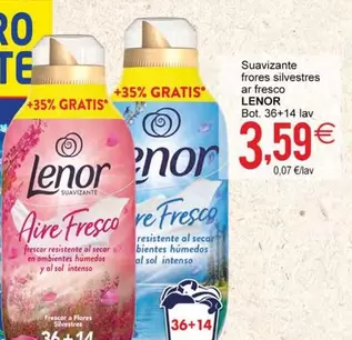 Lenor - Suavizante Frores Silvestres Ar Fresco