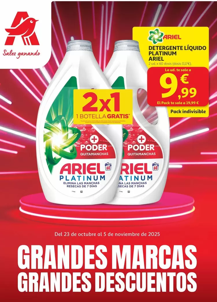 Ariel - Detergente Líquido Platinum