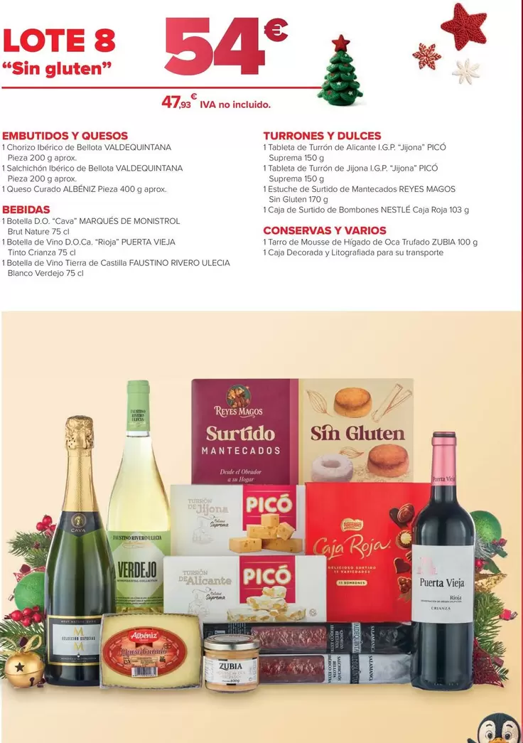 Embutidos Y Quesos / Bebidas / Turrones Y Dulces / Conservas Y Varios  