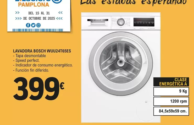 Bosch - Lavadora Wuu24t6ses