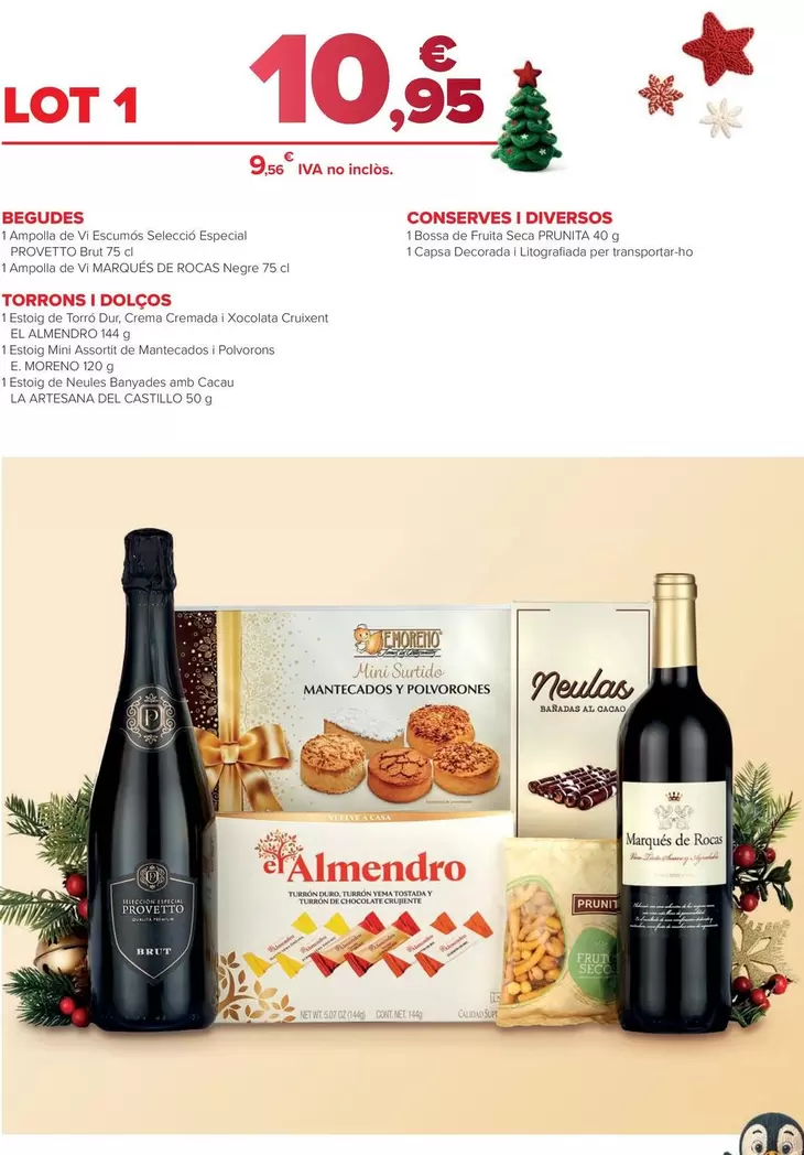 Lote 1 : Bebidas, Turrones Y Dulces