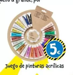 Juego De Pinturas Acrílicas