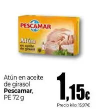 Pescamar - Atún En Aceite De Girasol