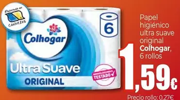 Colhogar - Papel Higiénico Ultra Suave Original