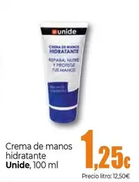 Unide - Crema De Manos Hidratante