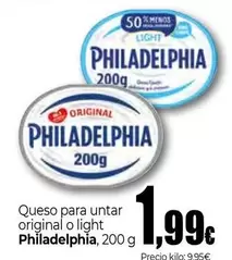 Philadelphia - Queso Para Untar Original O Light
