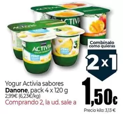Danone - Yogur Activia Sabores