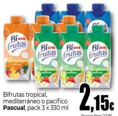Pascual - Bifrutas Tropical, Mediterráneo O Pacífico