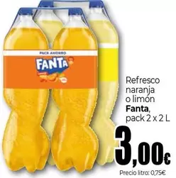Fanta - Refresco Naranja O Limón