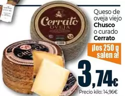 Chusco/Cerrato - Queso De Oveja Viejo O Curado