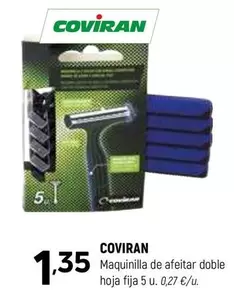 coviran - Maquinilla De Afeitar Doble Hoja Fija 5