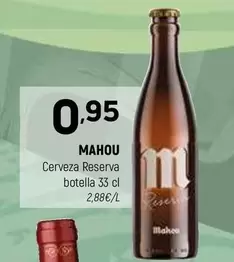 Mahou - Cerveza Reserva