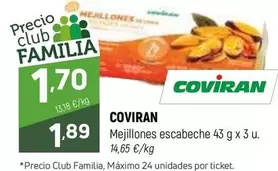 coviran - Mejillones Escabeche
