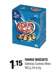 Family - Galletas Cookies Bites