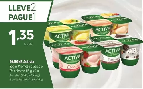 Danone - Activia Yogur Cremoso