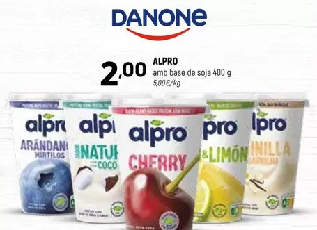 Alpro - Alpro Amb Base De Soja 400 G