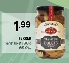 Ferrer - Variat Bolets