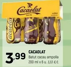 Cacaolat - Batut Cacau Ampolla