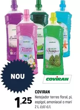Coviran - Netejador Terres Floral/ Pi/ Espigol/ Amoniacal O Mari