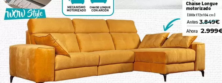 wow - Chaise Longue Motorizado
