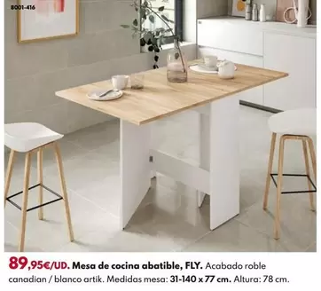Mesa De Cocina Abatible, Fly
