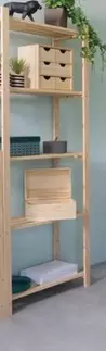 Natura - Estanteria Alistonada 5 Baldas