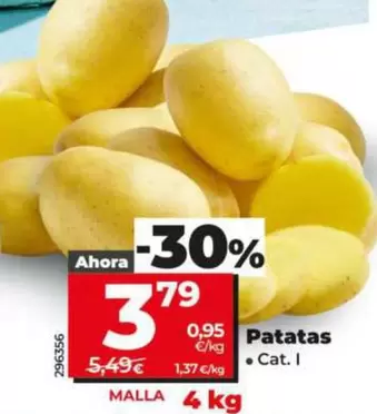 Patatas Malla 4 Kg