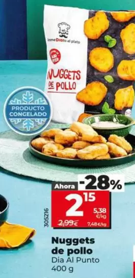 Dia Al Punto  - Nuggets De Pollo 400 G